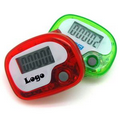 Portable Plastic Pedometer W/ Single Function